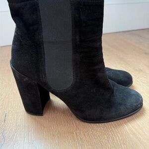 Stuart Wetzman Suede Booties